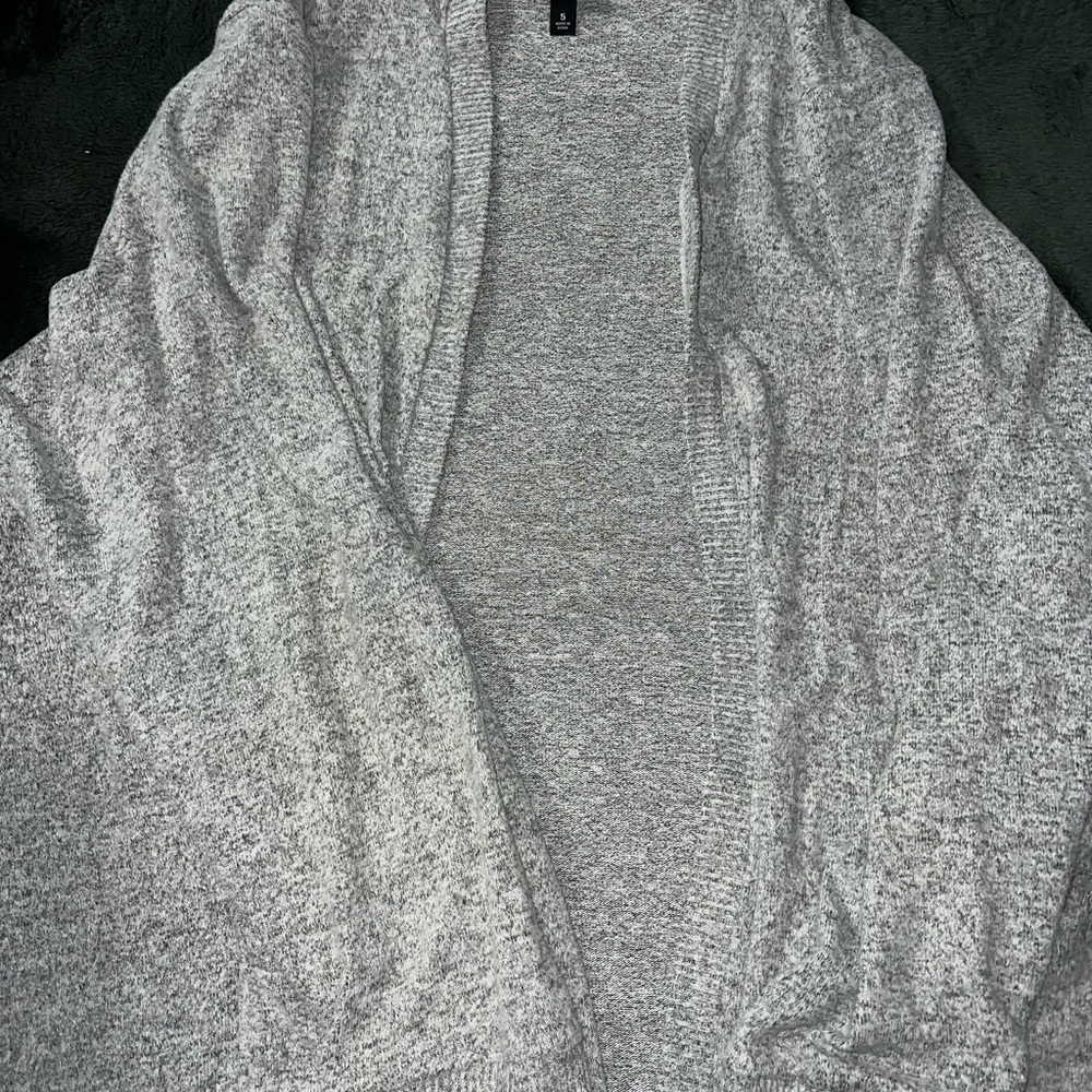 Torrid Heather Gray Knit Cardigan